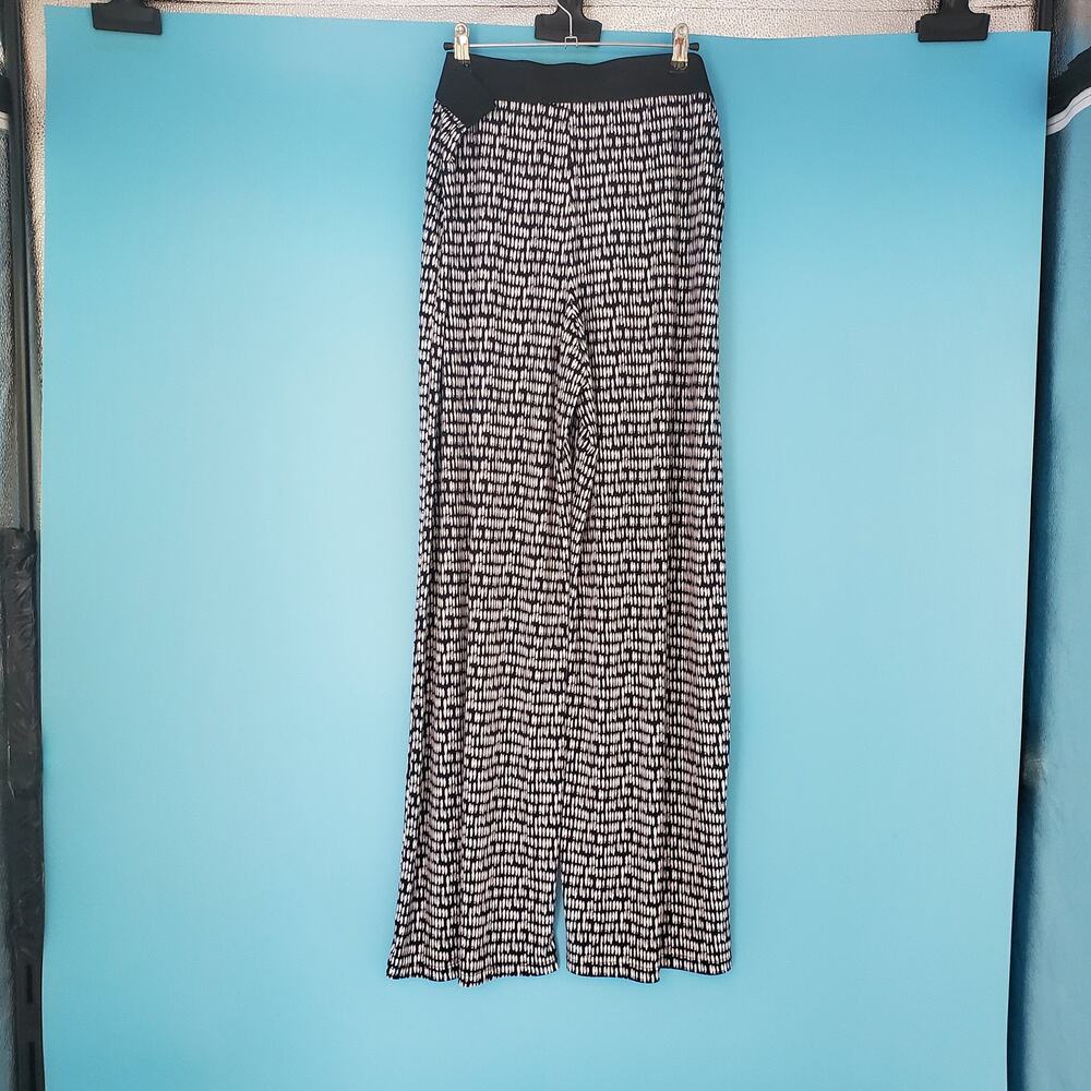 Alfani Pants Size XL Wide Leg Pull On Elastic Waist